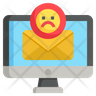 icons of sad email