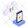 safe data transfer icon png