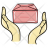 icons of safe parcel