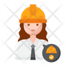 safety inspector female logo