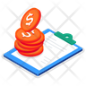 salary document icon png