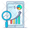 icon for sales statistics