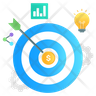 icon for sales target