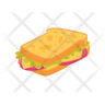 icons for bread sandwich