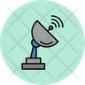 icons of satellite dish