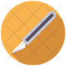 icons for medical scalpel