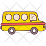 school bus emoji