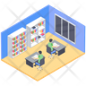 school library icon png