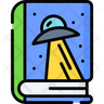 sci fi book logo