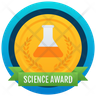 science badge icon download