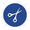 barber scissor icon