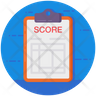 free score card icons