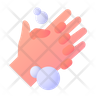 free scrub hands icons