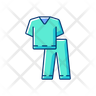disposable lab gloves icons free