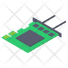 icon sd card chip