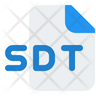 icon for sdt file