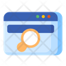 icon for search webpage