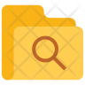search folder logo