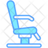 icon for chairs with table
