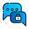 icon for secure communication