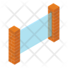 icon for street barrier