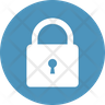 free password envelope icons