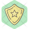 cyber security shield icon svg