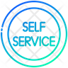 self-service icon download