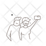 free selfie time icons