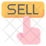 sell button icon download