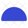 semi circle emoji