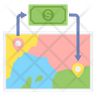 icon for send money abroad