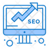 seo growth icon png