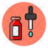 free serum bottle icons