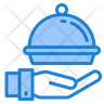 icon for serve food