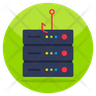 server attack logo