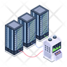 icon for servers processing