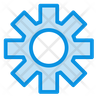 icon for setting wheel