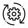 icon for agile arrows