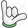 shaka hand icons free