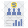 shareholders equity statement icon svg