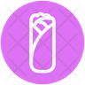 icon for shawarma wrap