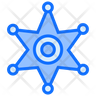sheriff star icon png