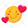 free heart emoji icons
