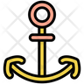 ship anchor emoji
