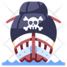 icons of ship pirate