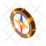 ships wheel logo