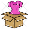 cloth packaging icon png