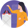 sales girl icon png