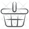 shopping bucket symbol